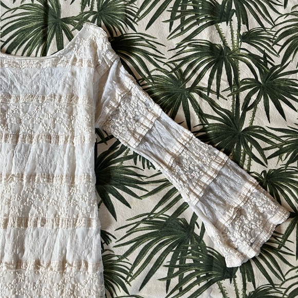 ✨SOLD✨ Audrey 3+1 • White Lace Mini Dress - Picture 4 of 11